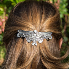 Load image into Gallery viewer, Elvish Pewter Hair Barrette