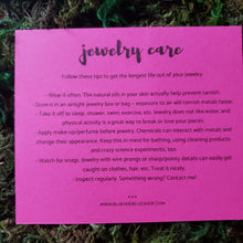 Load image into Gallery viewer, Brass Moon Phase Earrings