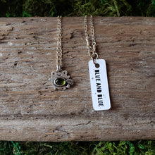 Load image into Gallery viewer, Foraging Frog Sterling Silver and Peridot Pendant