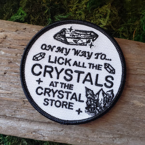 "Crystal Licker" Iron-on Patch