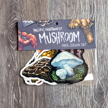 Load image into Gallery viewer, Mushroom Vinyl Sticker Set