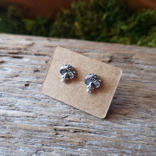 Load image into Gallery viewer, Sterling Silver Amanita Mushroom Studs