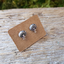 Load image into Gallery viewer, Sterling Silver Amanita Mushroom Studs