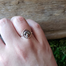 Load image into Gallery viewer, Sterling Silver Amanita Mushroom Ring (size 7-8)