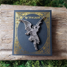 Load image into Gallery viewer, Gustave Dore Lucifer Enamel Pin