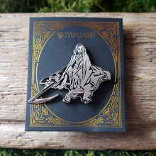 Load image into Gallery viewer, Gustave Dore Death Grim Reaper Enamel Pin