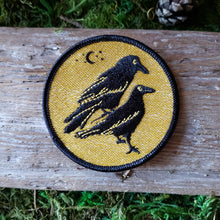 Load image into Gallery viewer, Celestial Ravens Iron-On Patch