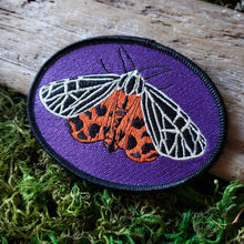 Load image into Gallery viewer, Tiger Moth Iron-On Patch