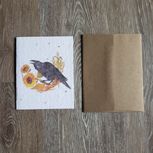 Load image into Gallery viewer, Fall Raven Plantable Greeting Card