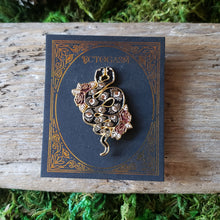 Load image into Gallery viewer, Two-headed Snake Enamel Pin