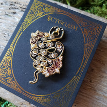 Load image into Gallery viewer, Two-headed Snake Enamel Pin