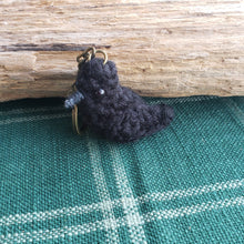 Load image into Gallery viewer, Crochet Crow Plush Keychain
