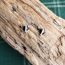 Load image into Gallery viewer, Porcelain Badger Stud Earrings
