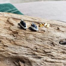 Load image into Gallery viewer, Porcelain Badger Stud Earrings