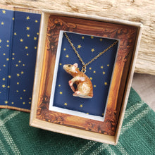 Load image into Gallery viewer, Porcelain Rat Pendant