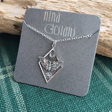 Load image into Gallery viewer, Sterling Silver Celestial Moth Necklace