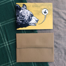 Load image into Gallery viewer, Bear & Bee Greeting Card