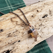 Load image into Gallery viewer, Copper Citrine Point Pendant