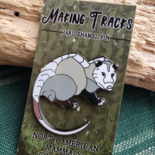 Load image into Gallery viewer, Opossum Enamel Pin