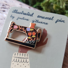 Load image into Gallery viewer, Sewing Machine Enamel Pin