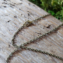 Load image into Gallery viewer, Tiny Embroidered Tulip Necklace