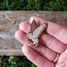 Load image into Gallery viewer, Winged Mouse Enamel Pin