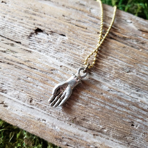 Doll Hand Necklace