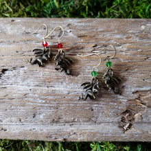 Load image into Gallery viewer, Tiny Brass Dragon Earrings
