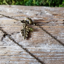 Load image into Gallery viewer, Tiny Brass Pan Flute Necklace