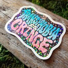 Load image into Gallery viewer, "Transphobia Is Cringe" Sticker