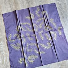 Load image into Gallery viewer, Purple Centipede Print Bandana