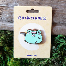 Load image into Gallery viewer, Cowboy Frog Enamel Pin