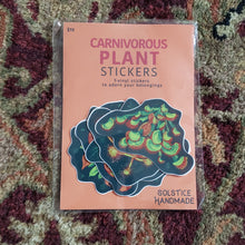 Load image into Gallery viewer, Carnivorous Plants Vinyl Sticker Pack
