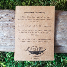 Load image into Gallery viewer, Eye Badge Iron-on Patch Set