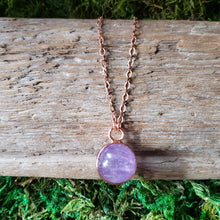 Load image into Gallery viewer, Amethyst Sphere Pendant