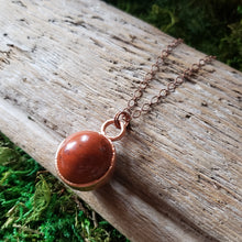 Load image into Gallery viewer, Red Jasper Sphere Pendant