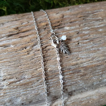 Load image into Gallery viewer, Pewter Moth Necklace