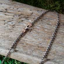 Load image into Gallery viewer, Black Kyanite in Copper Pendant