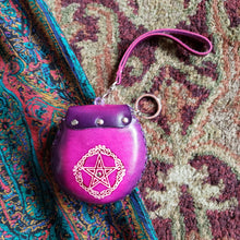 Load image into Gallery viewer, Genuine Leather Pentagram Pouch