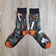 Load image into Gallery viewer, Magick Spell Sheer Socks