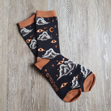 Load image into Gallery viewer, Starry Eye Sky Crew Socks