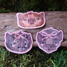 Load image into Gallery viewer, Coquette Vampire Bat Stickers