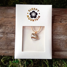 Load image into Gallery viewer, Daisy Latte Charm Necklace