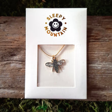 Load image into Gallery viewer, Bee Charm Necklace