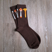 Load image into Gallery viewer, Sprouting Mushroom Socks