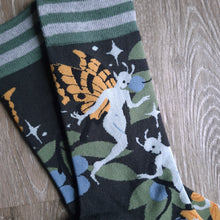 Load image into Gallery viewer, Fanciful Fairies Crew Socks