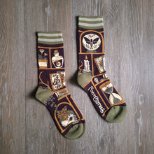 Load image into Gallery viewer, Cabinet of Curiosities Crew Socks
