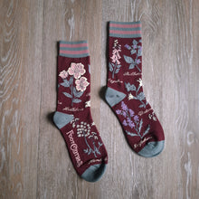 Load image into Gallery viewer, Baneful Botany Crew Socks