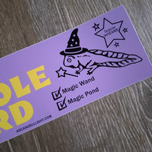 Load image into Gallery viewer, "Proud Of My Tadpole Wizard" Bumper Sticker