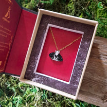 Load image into Gallery viewer, Porcelain Dream Moth Pendant